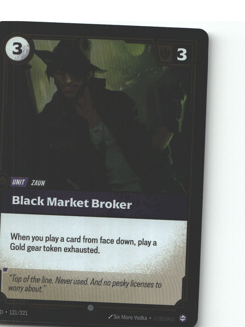 Black Market Broker