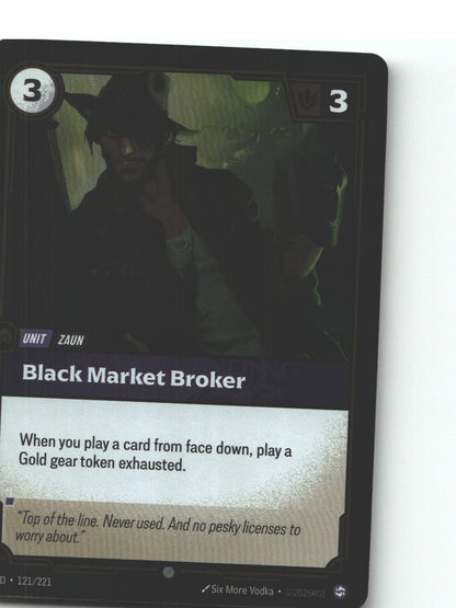 Black Market Broker