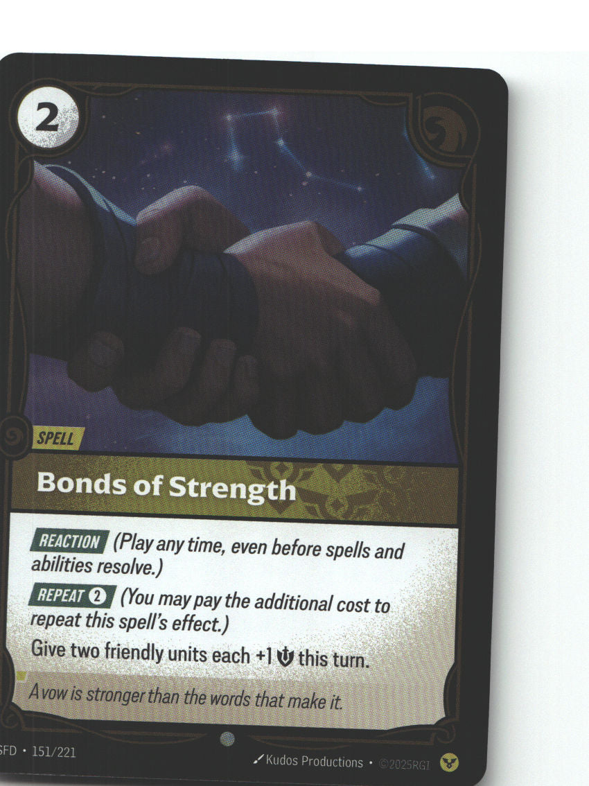 Bonds of Strength