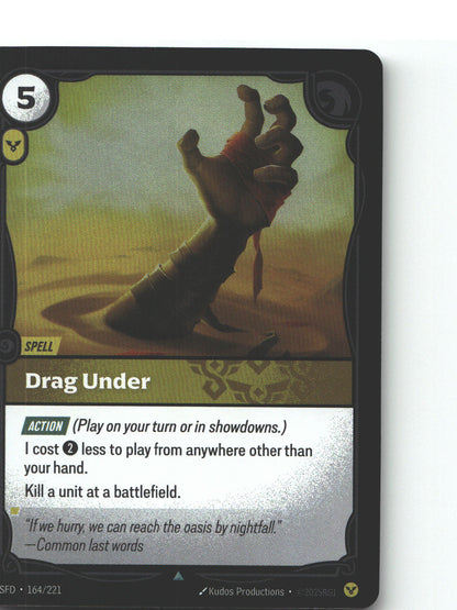 Drag Under