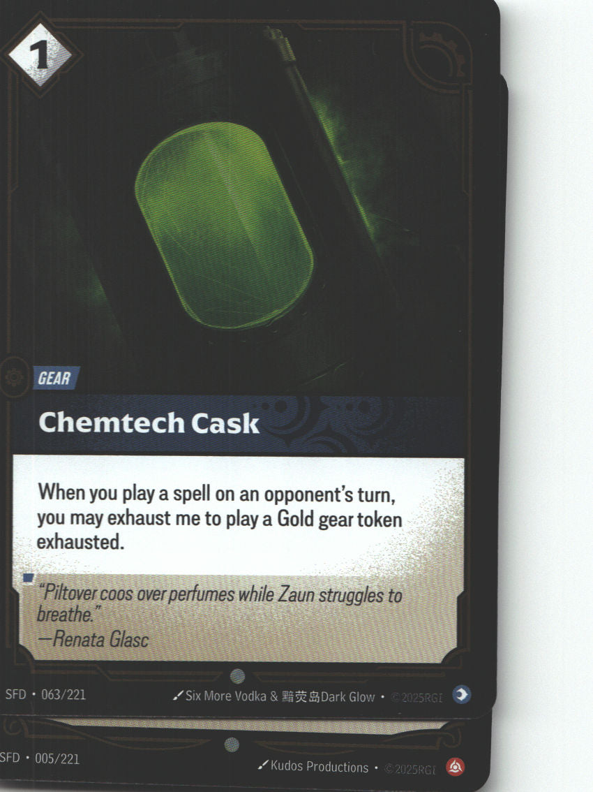 Chemtech Cask