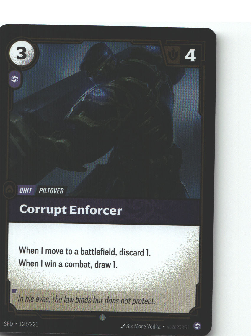 Corrupt Enforcer