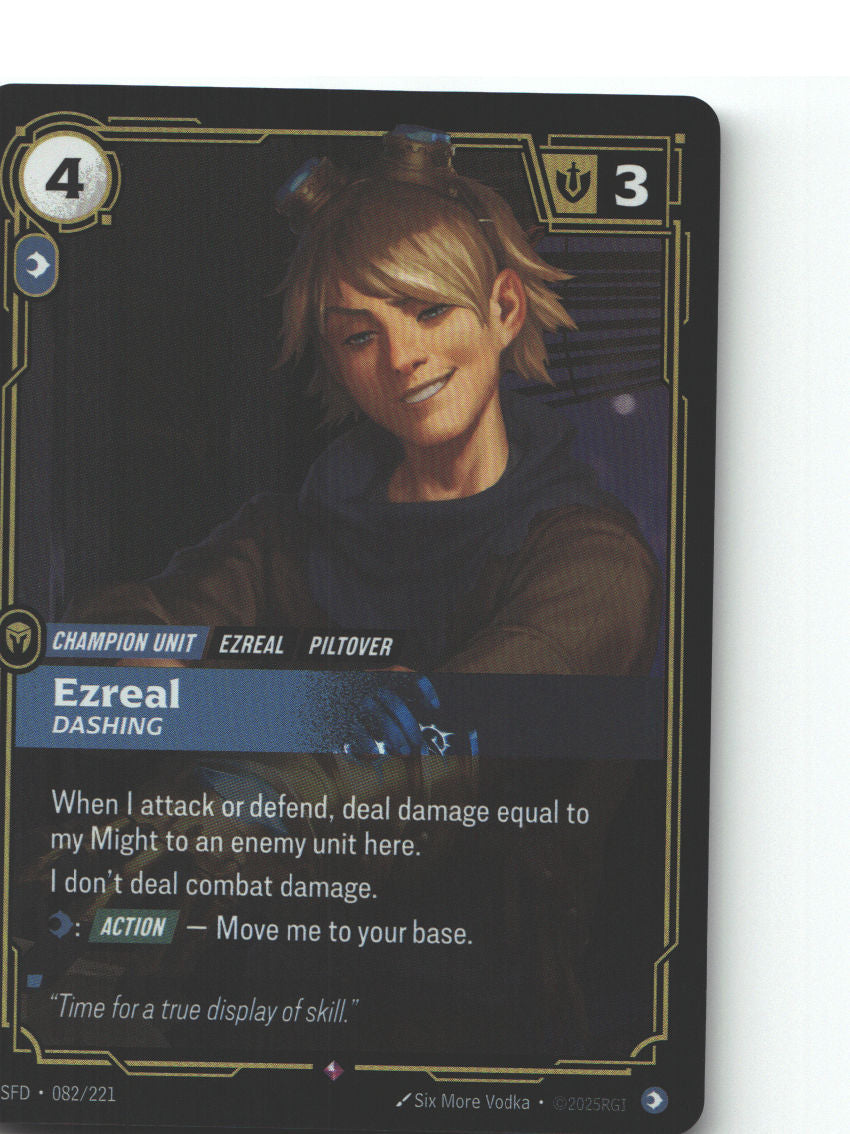 Ezreal, Dashing