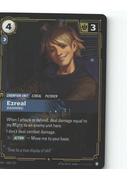 Ezreal, Dashing