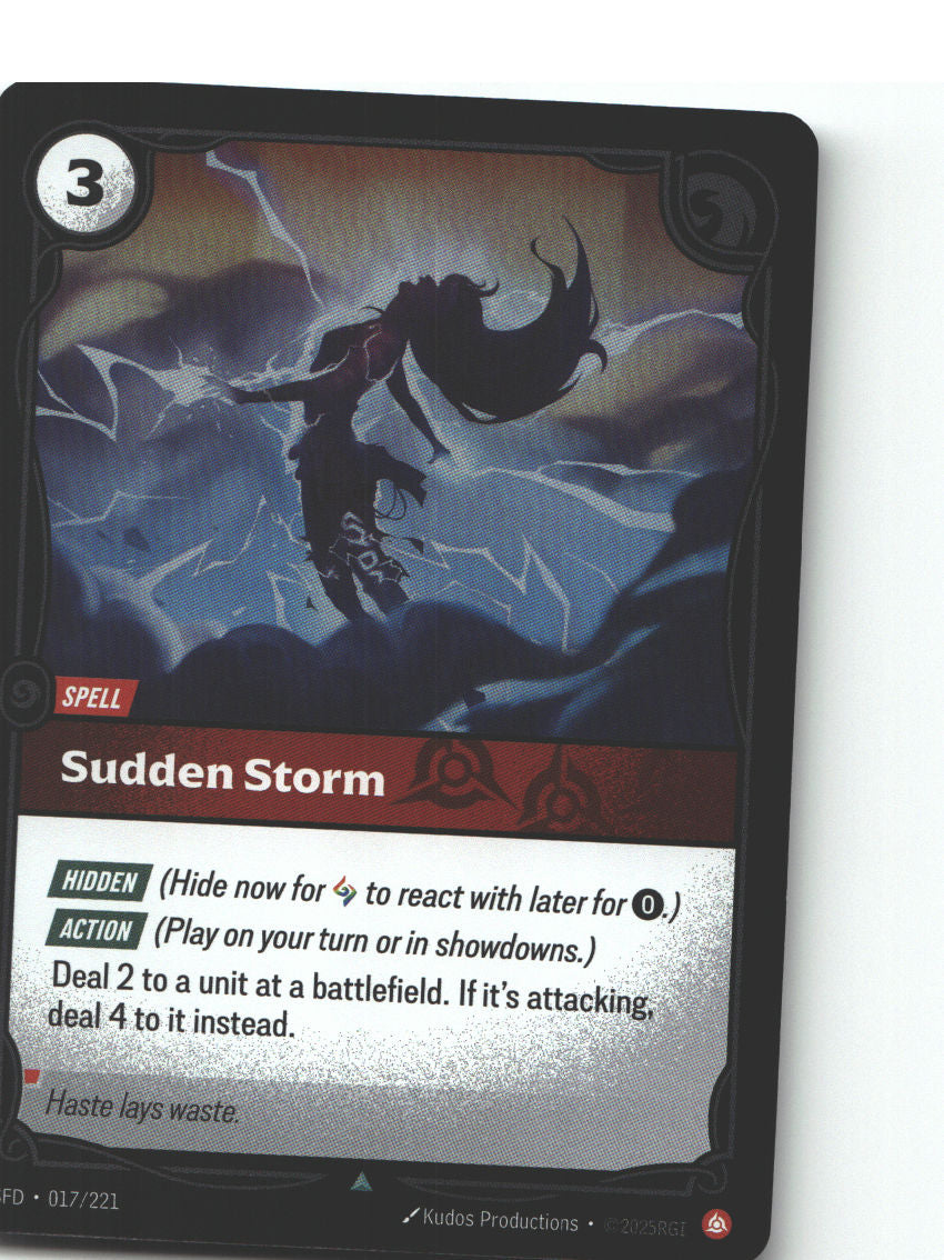 Sudden Storm