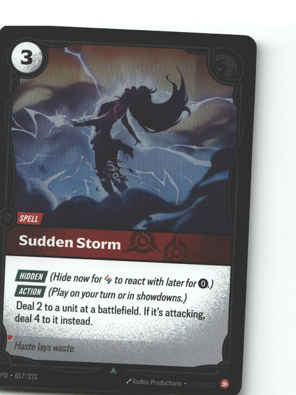 Sudden Storm