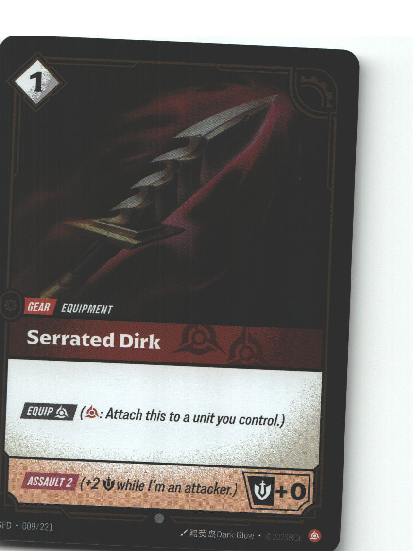 Serrated Dirk