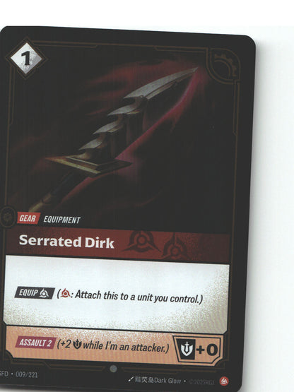 Serrated Dirk
