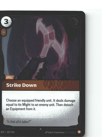 Strike Down