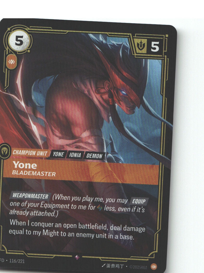 Yone, Blademaster