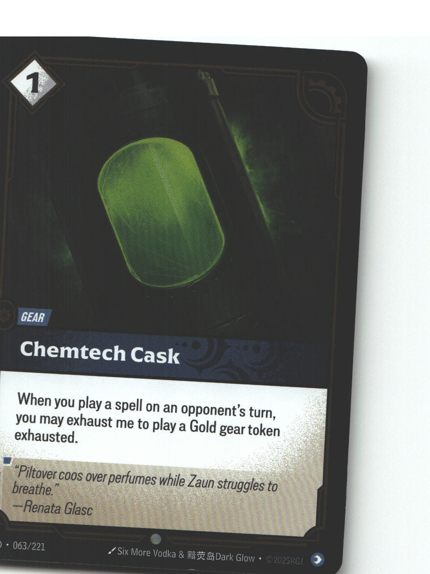 Chemtech Cask
