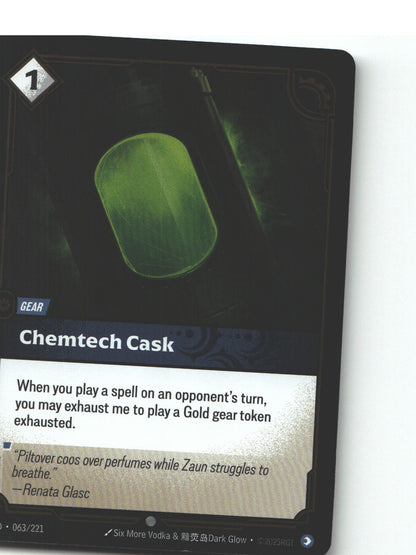 Chemtech Cask