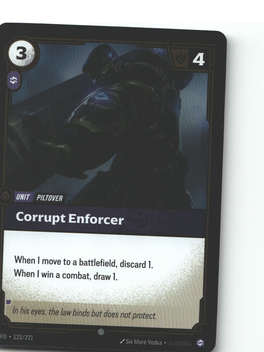 Corrupt Enforcer
