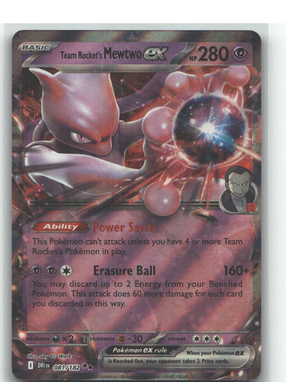 Team Rocket's Mewtwo ex - 081/182