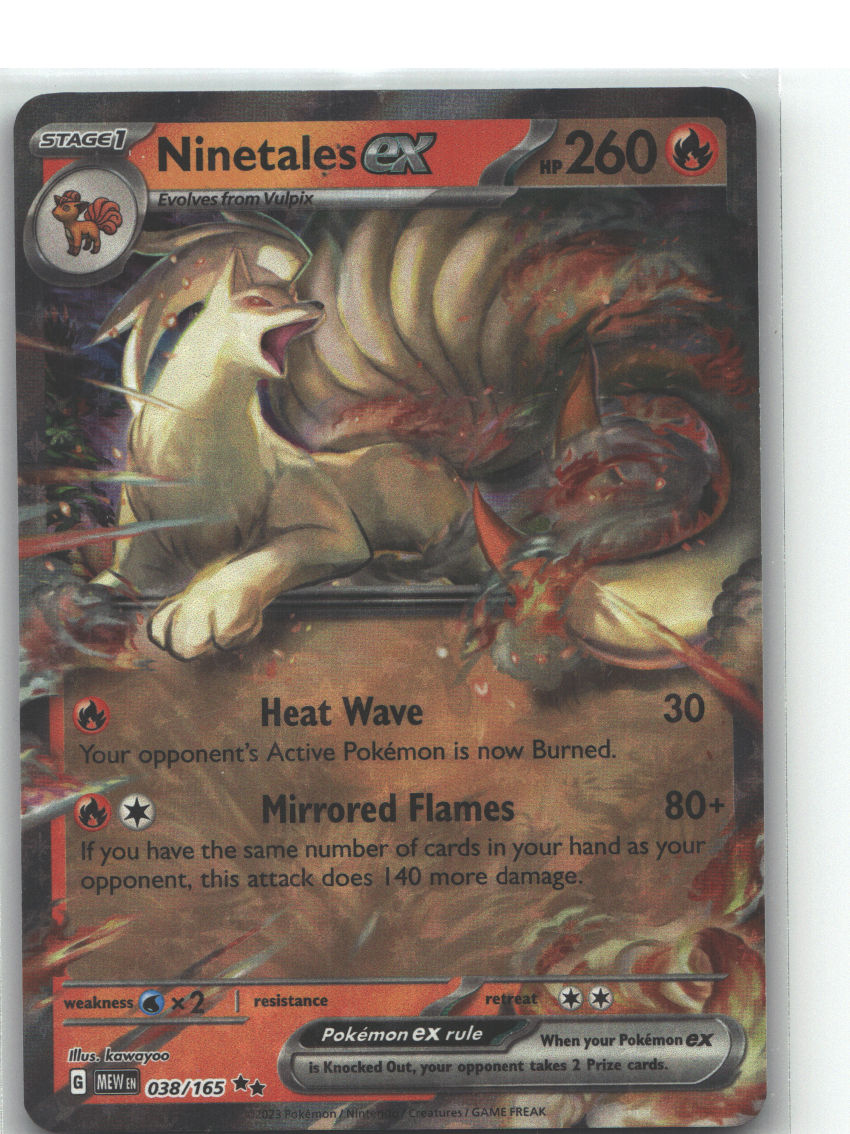Ninetales ex - 038/165