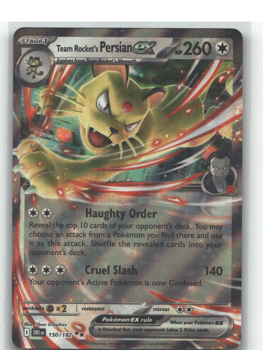 Team Rocket's Persian ex - 150/182