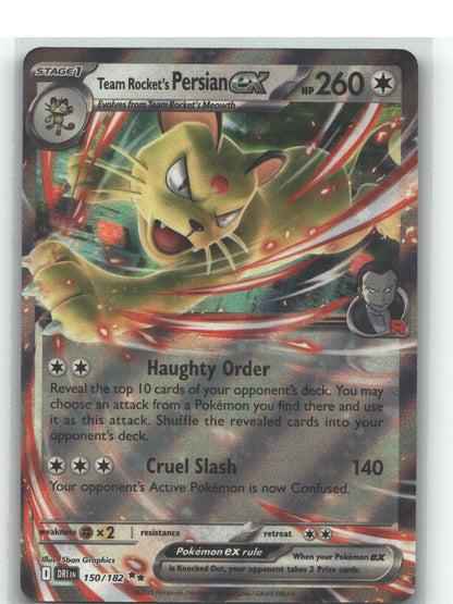 Team Rocket's Persian ex - 150/182