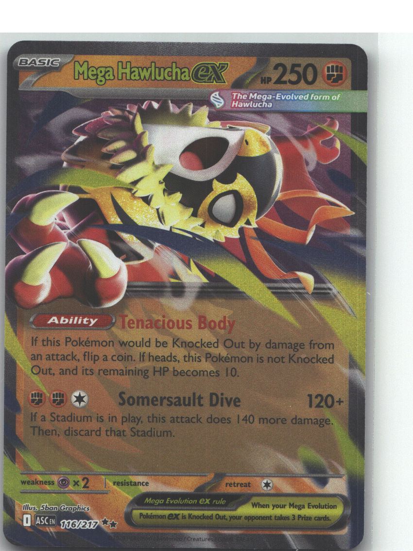Mega Hawlucha ex - 116/217