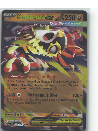 Mega Hawlucha ex - 116/217