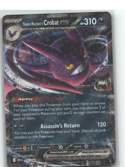 Team Rocket's Crobat ex - 122/182