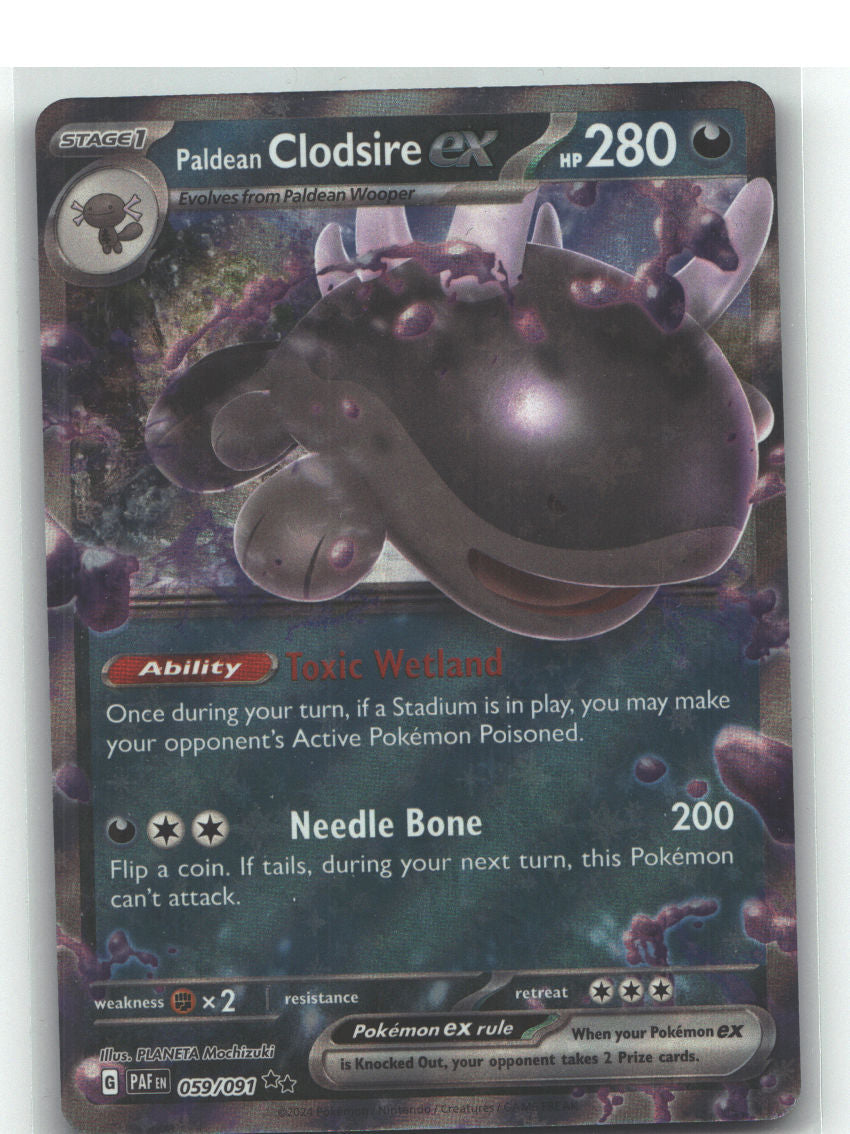 Paldean Clodsire ex - 059/091
