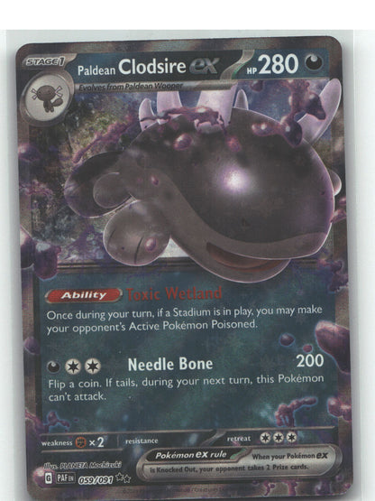 Paldean Clodsire ex - 059/091