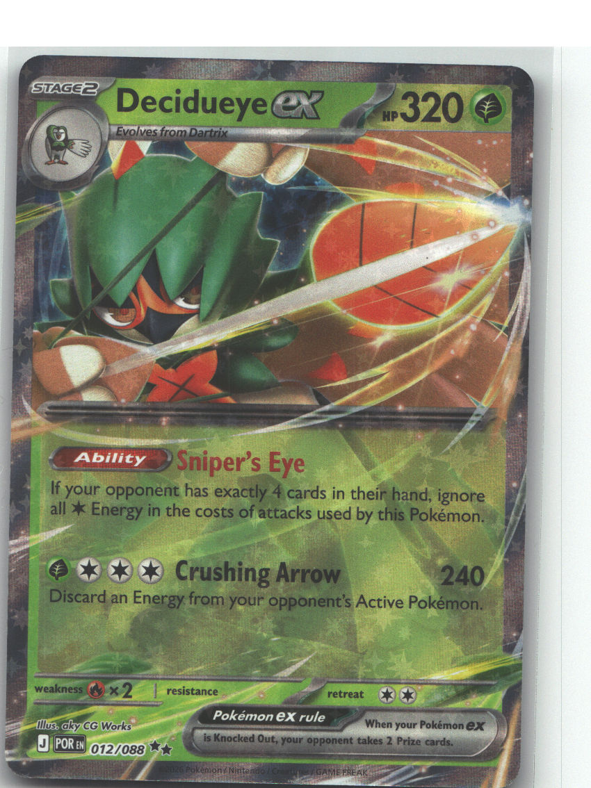 Decidueye ex - 012/088