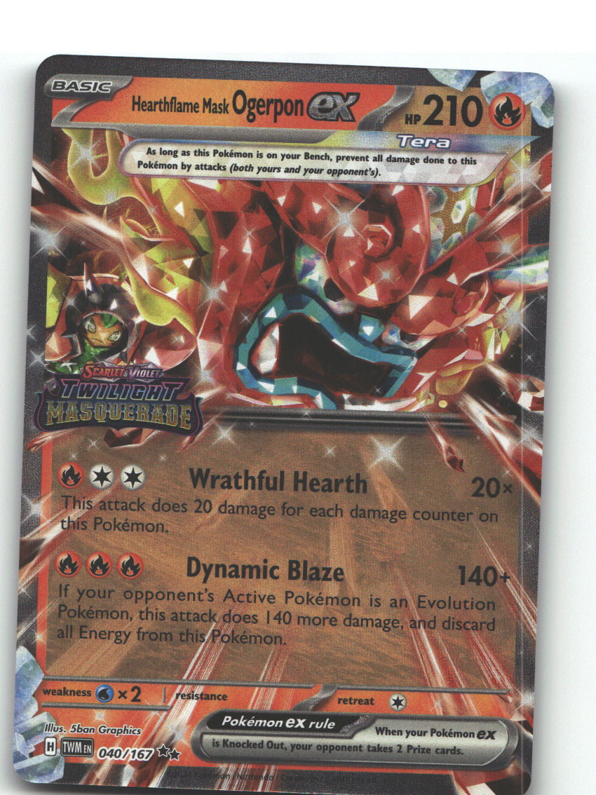 Hearthflame Mask Ogerpon ex - 040/167