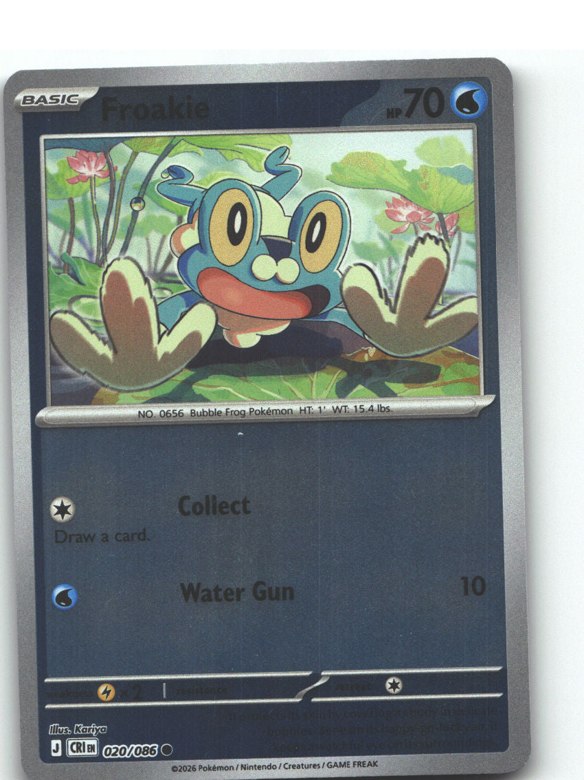 Froakie - 020/086