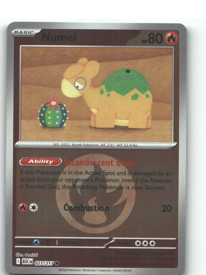 Numel - 027/217 (Energy Symbol Pattern)