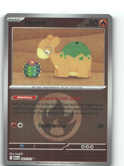 Numel - 027/217 (Energy Symbol Pattern)