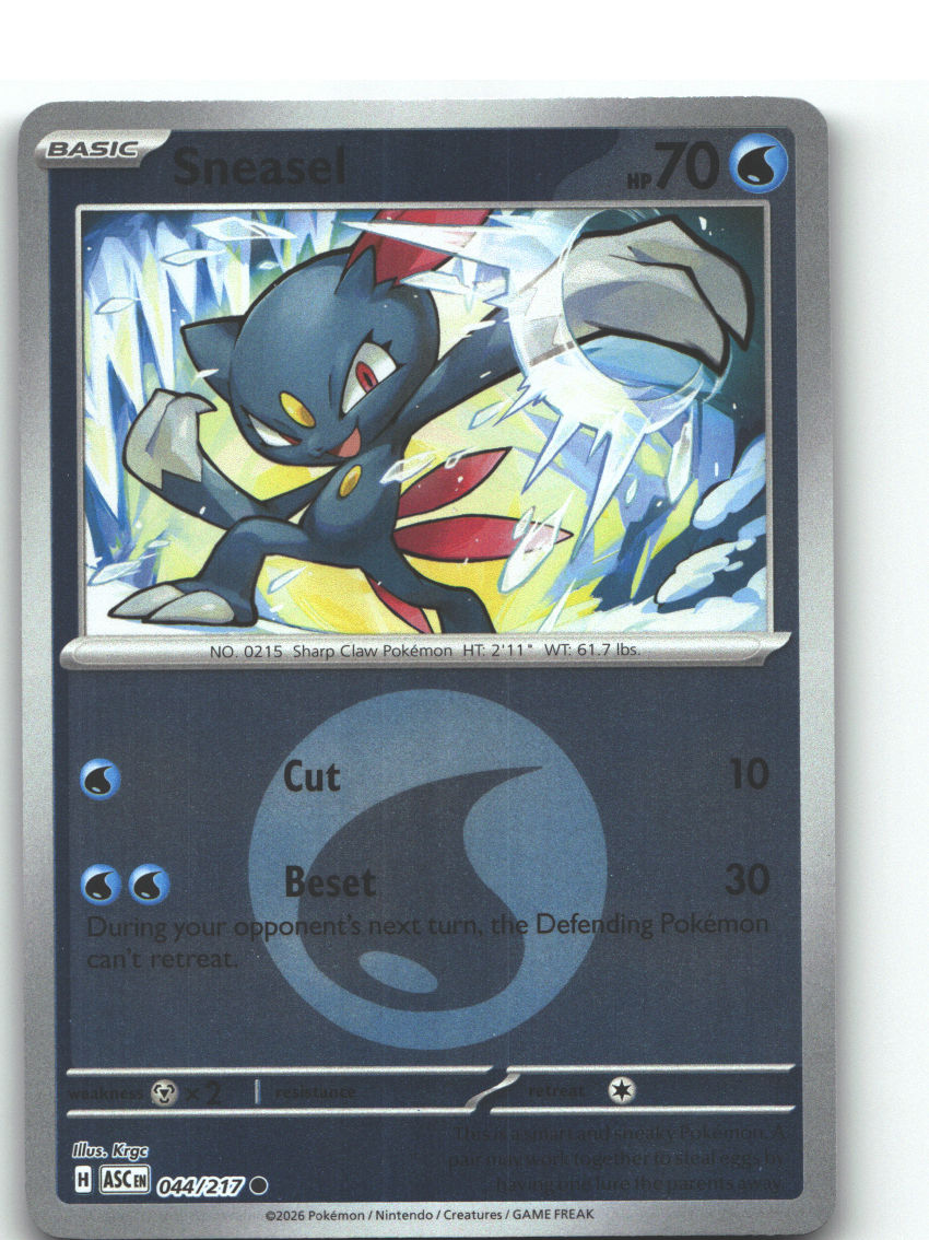 Sneasel (Energy Symbol Pattern)