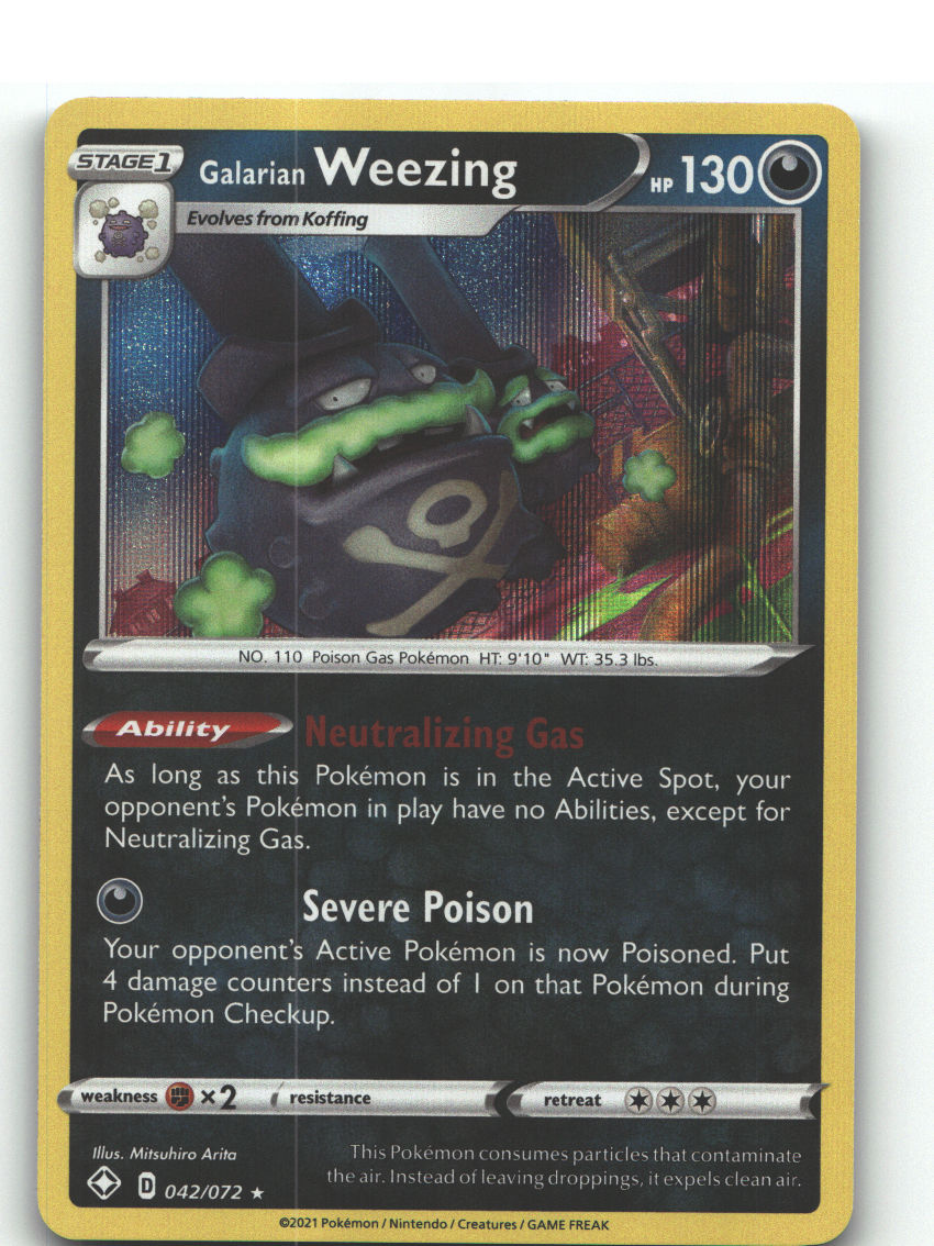 Galarian Weezing
