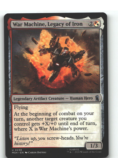 War Machine, Legacy of Iron