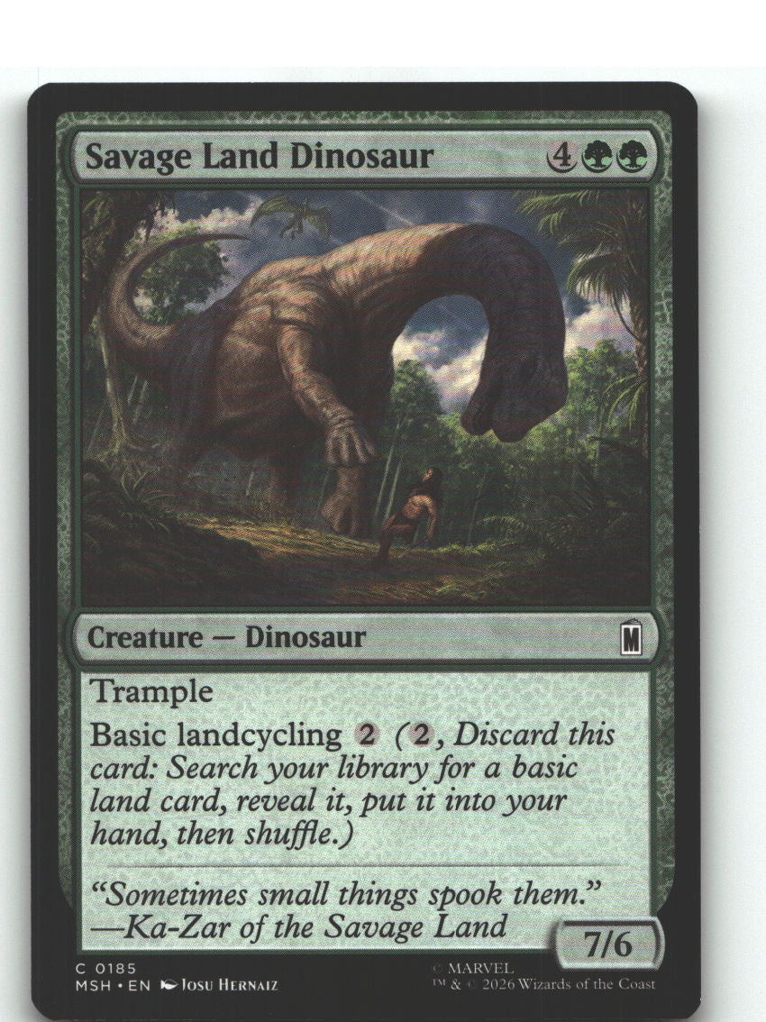 Savage Land Dinosaur