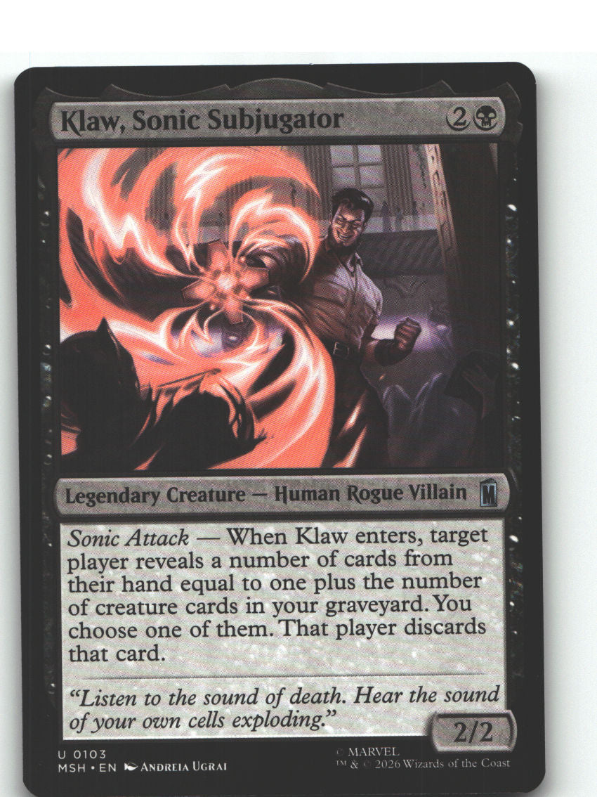 Klaw, Sonic Subjugator