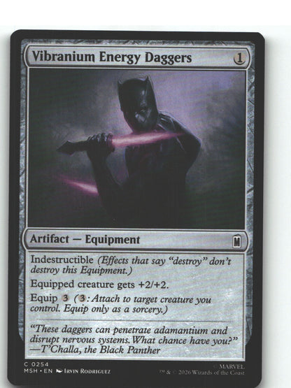 Vibranium Energy Daggers