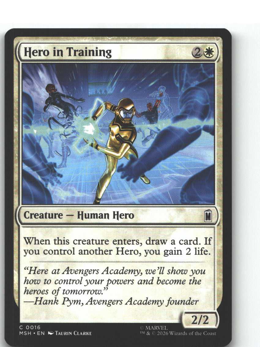 Hero in Training