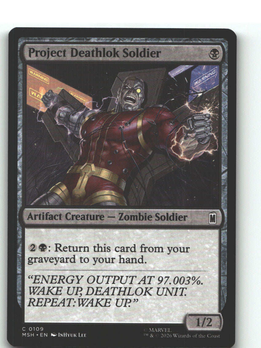 Project Deathlok Soldier