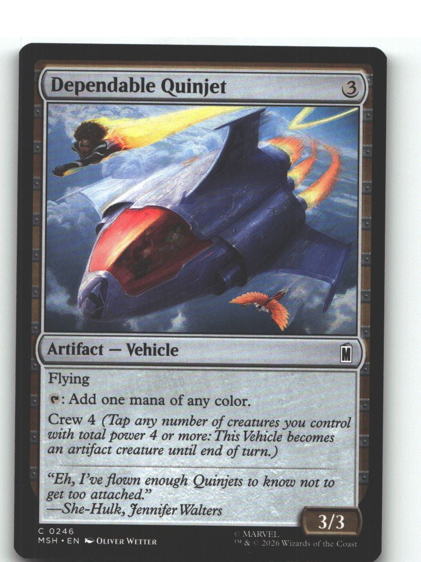 Dependable Quinjet