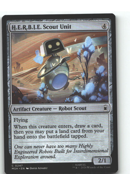 H.E.R.B.I.E. Scout Unit