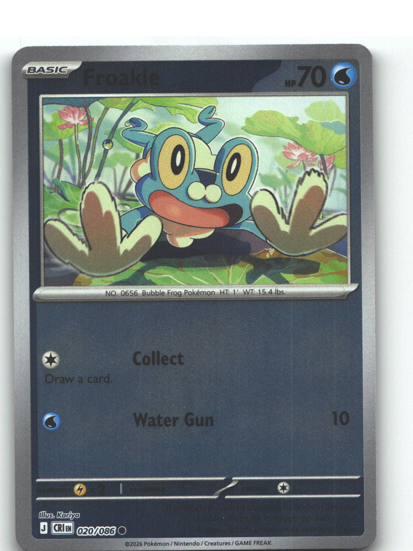 Froakie - 020/086