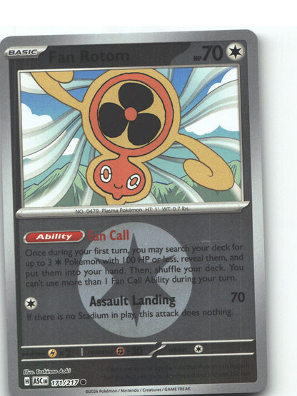 Fan Rotom - 171/217 (Energy Symbol Pattern)