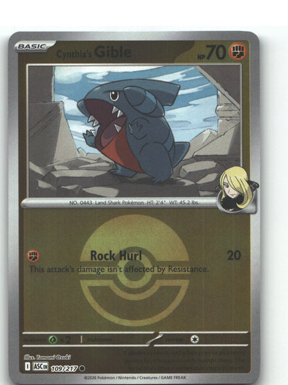 Cynthia's Gible