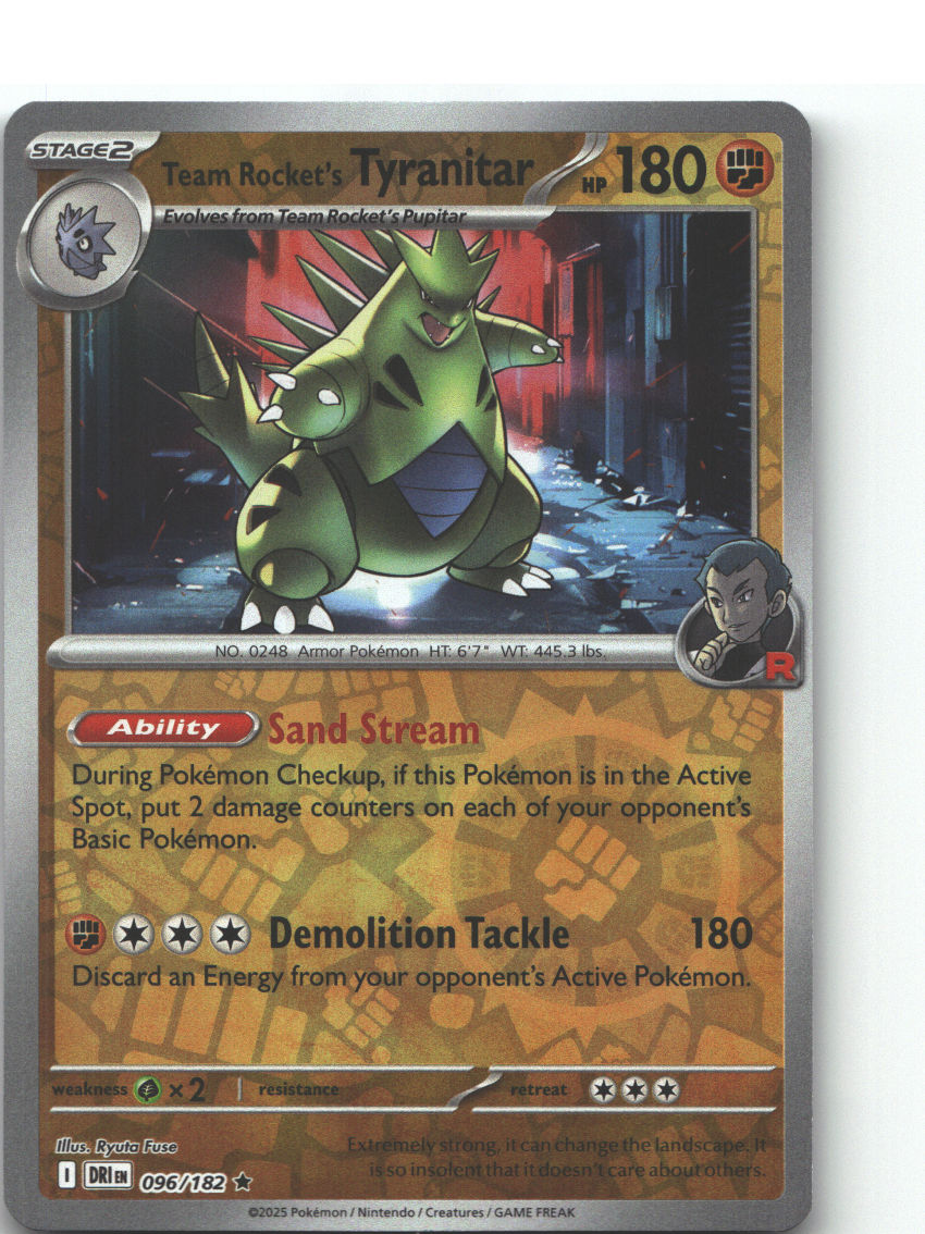 Team Rocket's Tyranitar