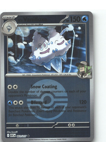N's Vanilluxe (Poke Ball)