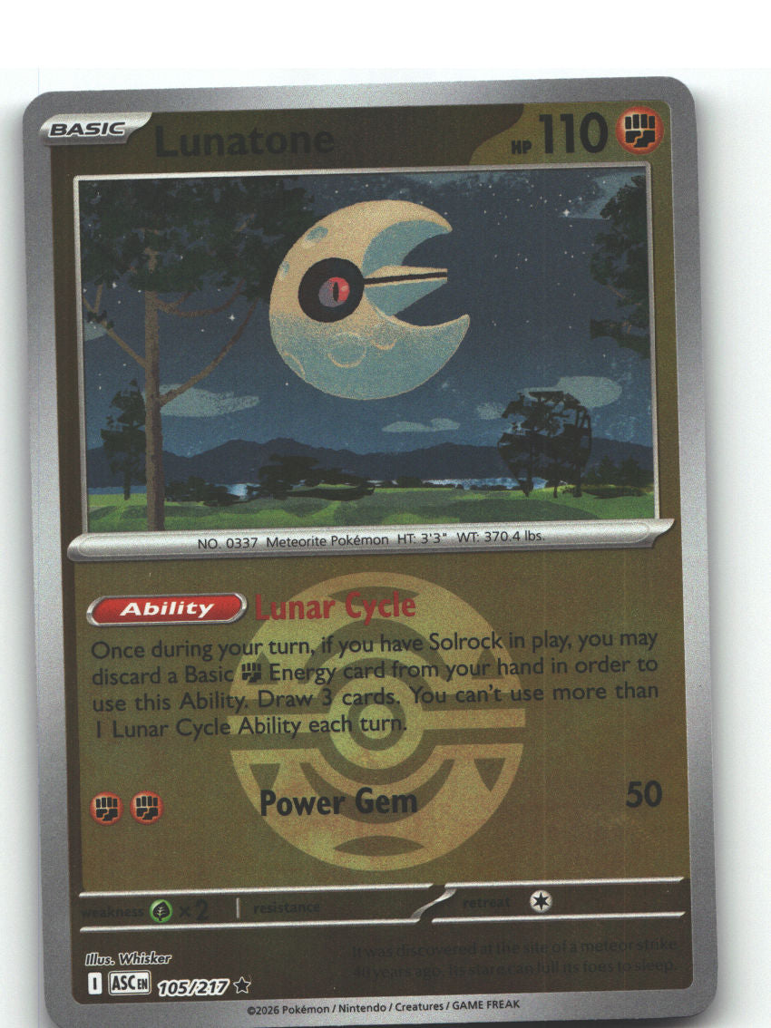Lunatone (Dusk Ball)