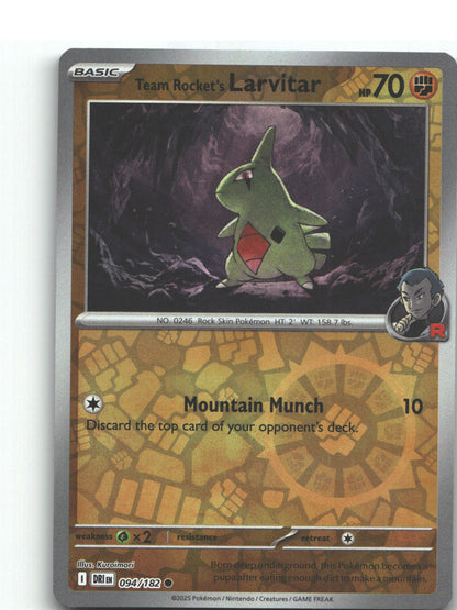 Team Rocket's Larvitar