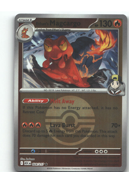 Ethan's Magcargo - 024/217 (Poke Ball)