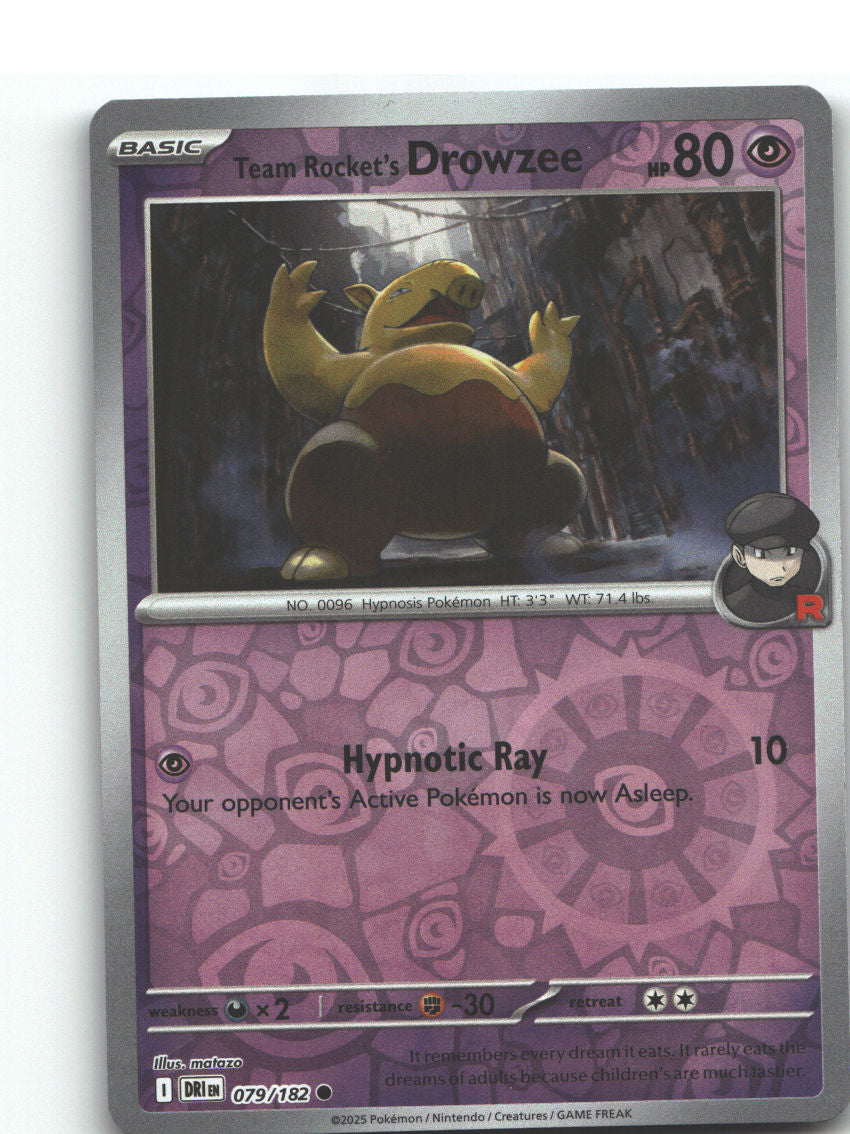 Team Rocket's Drowzee